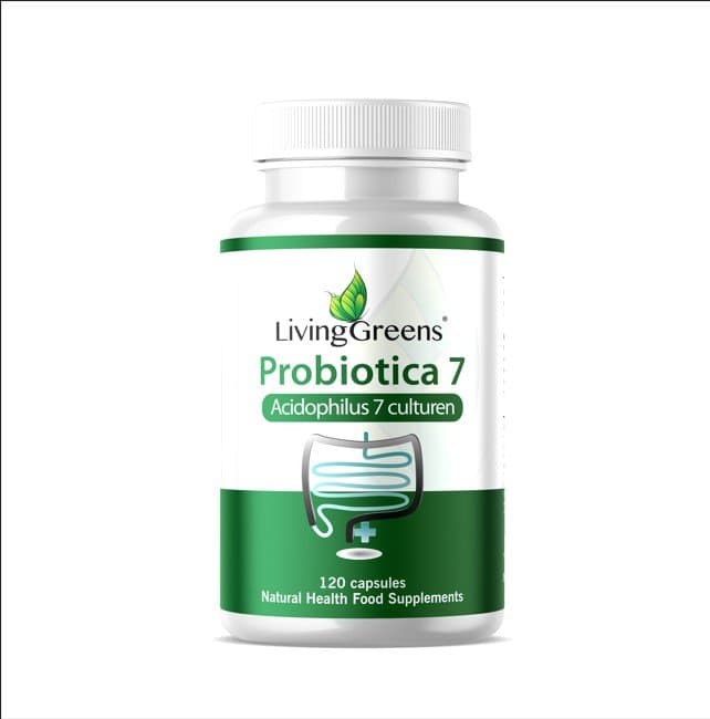 Livinggreens Probiotica acidophilus 7 culturen 120ca
