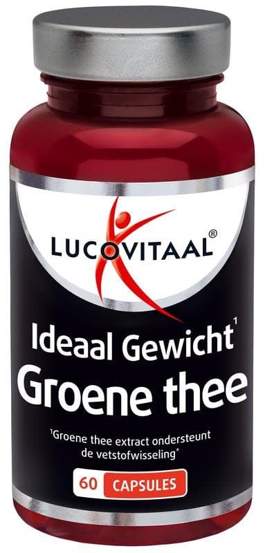 Lucovitaal Groene thee ideaal gewicht 60ca