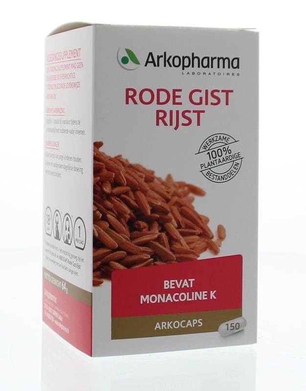 Arkocaps Rode gist rijst bio 150ca
