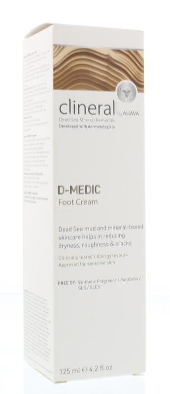 Ahava Clineral D-medic foot cream 125ml