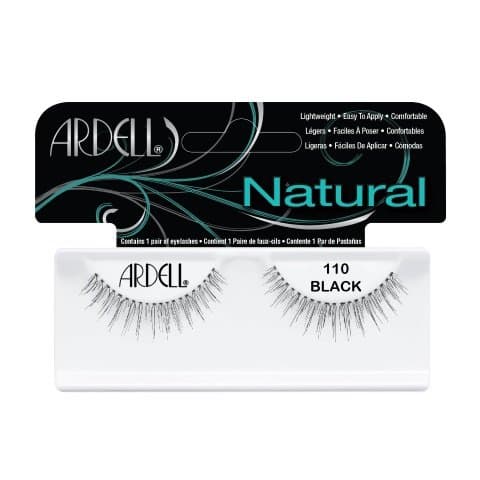 Ardell Kunstwimpers natural 110 zwart 2st