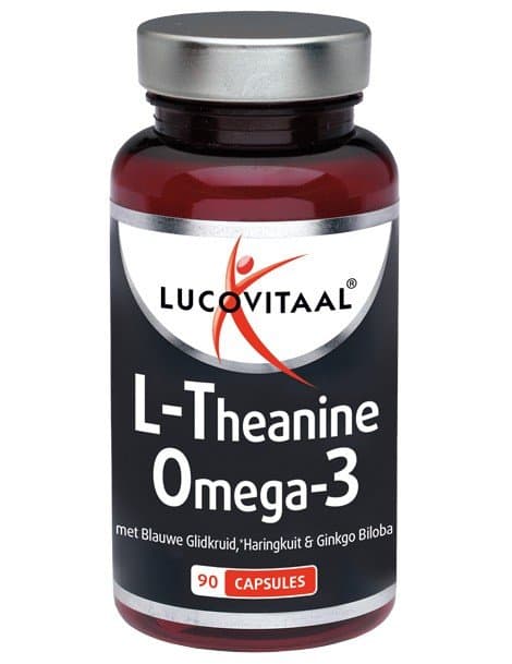 Lucovitaal L-theanine omega 3 90ca