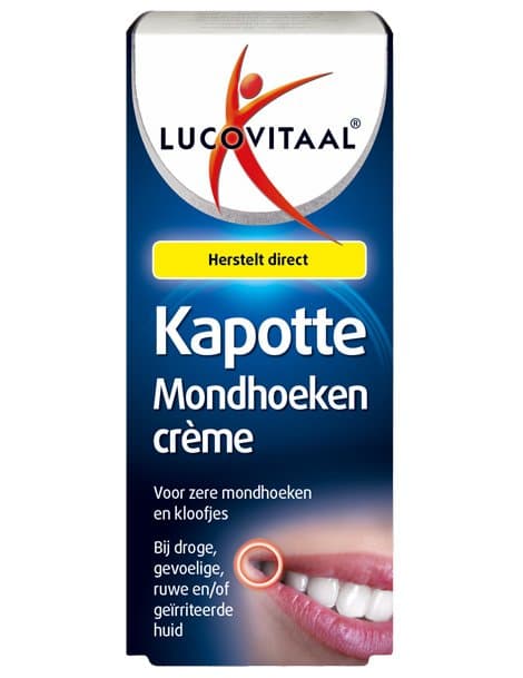 Lucovitaal Kapotte mondhoeken creme 15ml