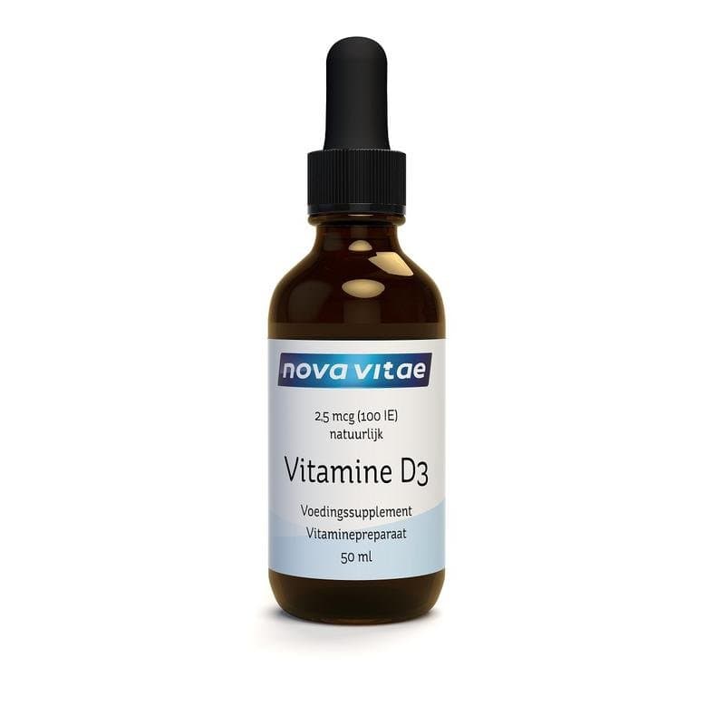 Nova Vitae Vitamine D3 100IU druppel 50ml