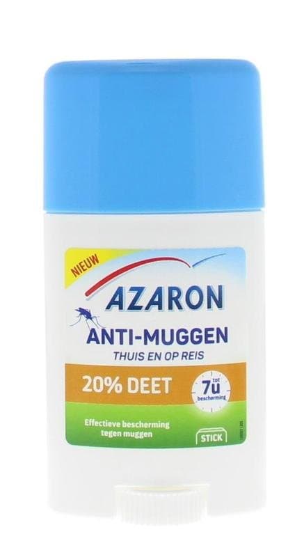 Azaron Anti muggen 20% deet stick 50ml