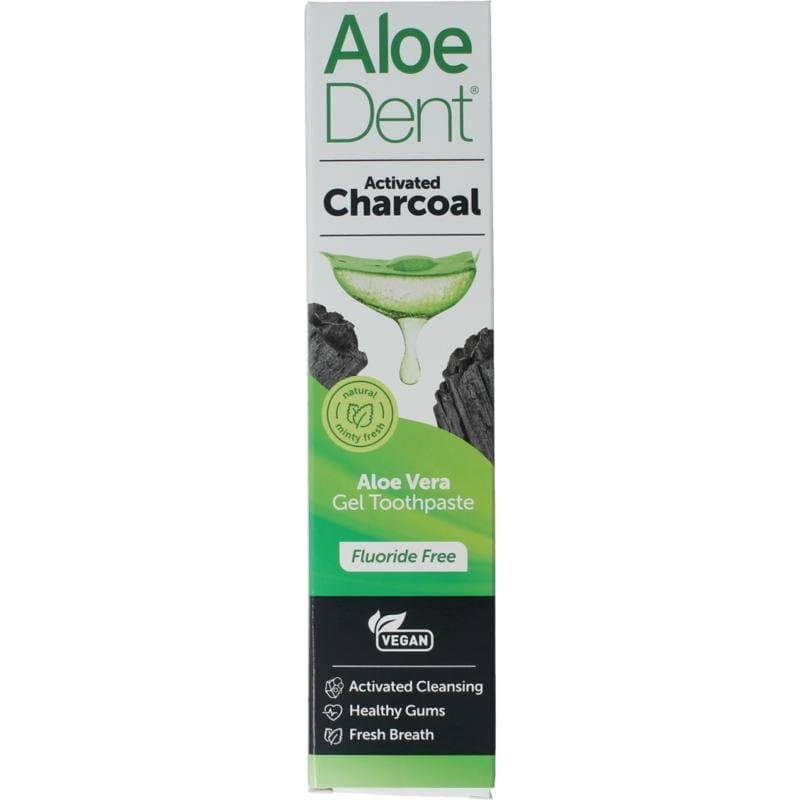 Aloe Dent Tandpasta charcoal 100ml