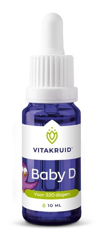 Vitakruid Vitamine D baby druppels 10ml