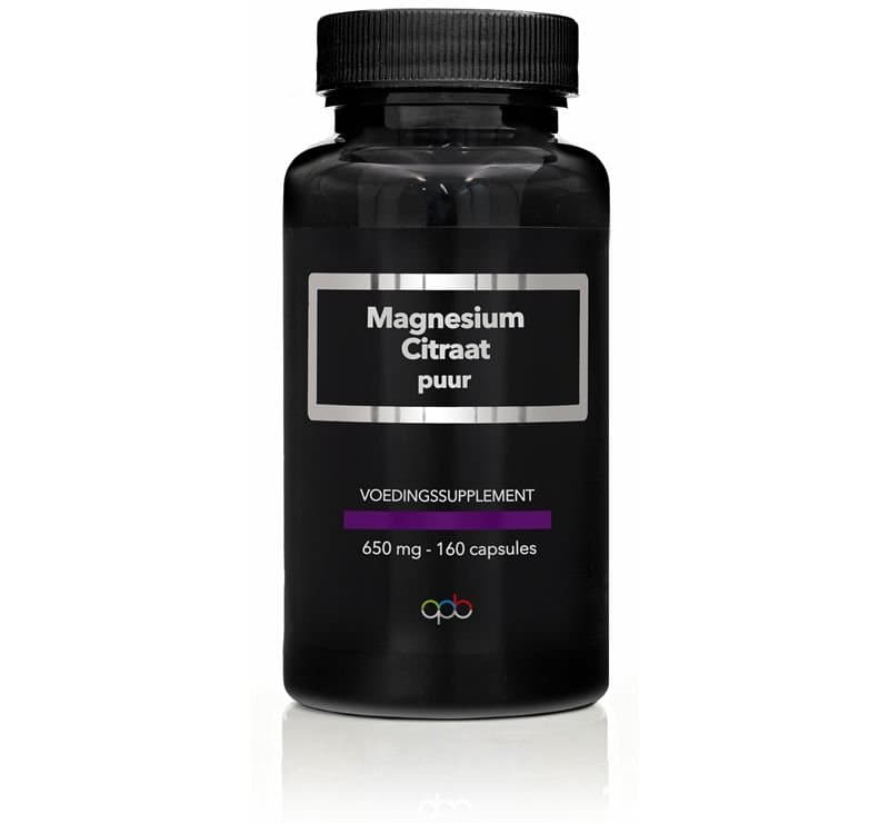 Apb Holland Magnesium citraat puur 160ca