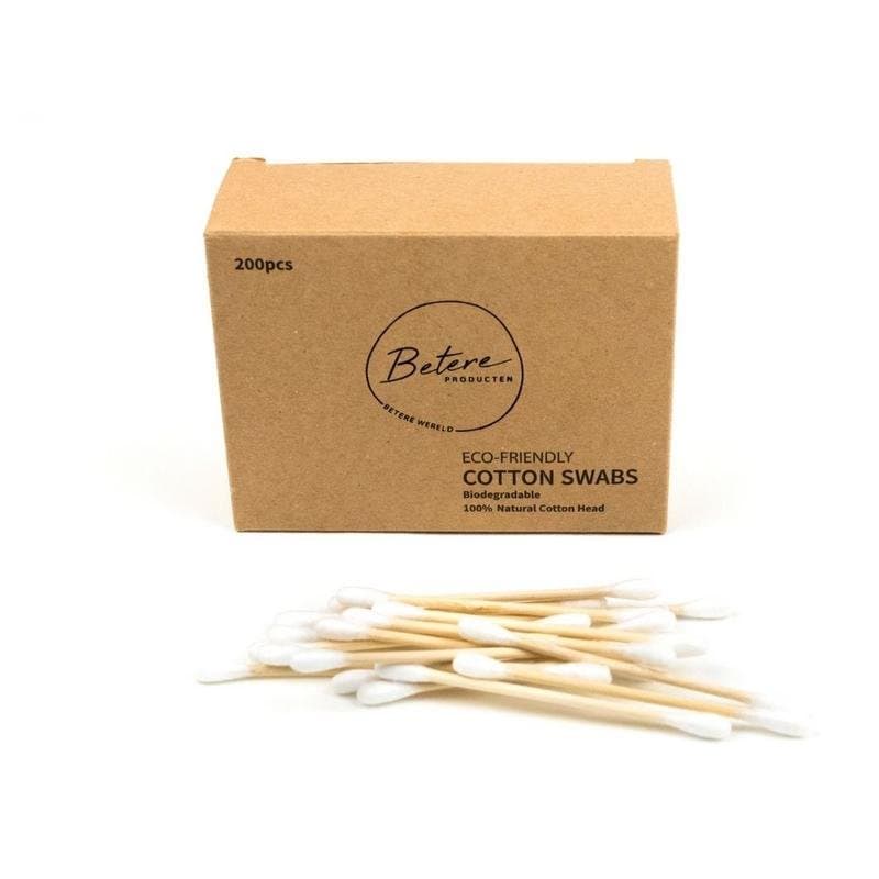 Betereproducten Bamboe wattenstaafjes 200st