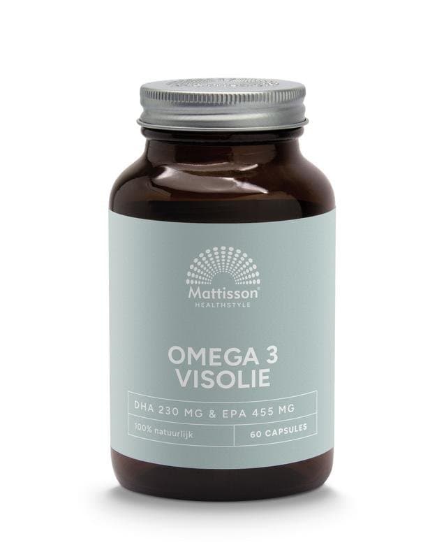 Mattisson Omega 3 visolie 50 EPA 25 DHA 1000mg 60ca