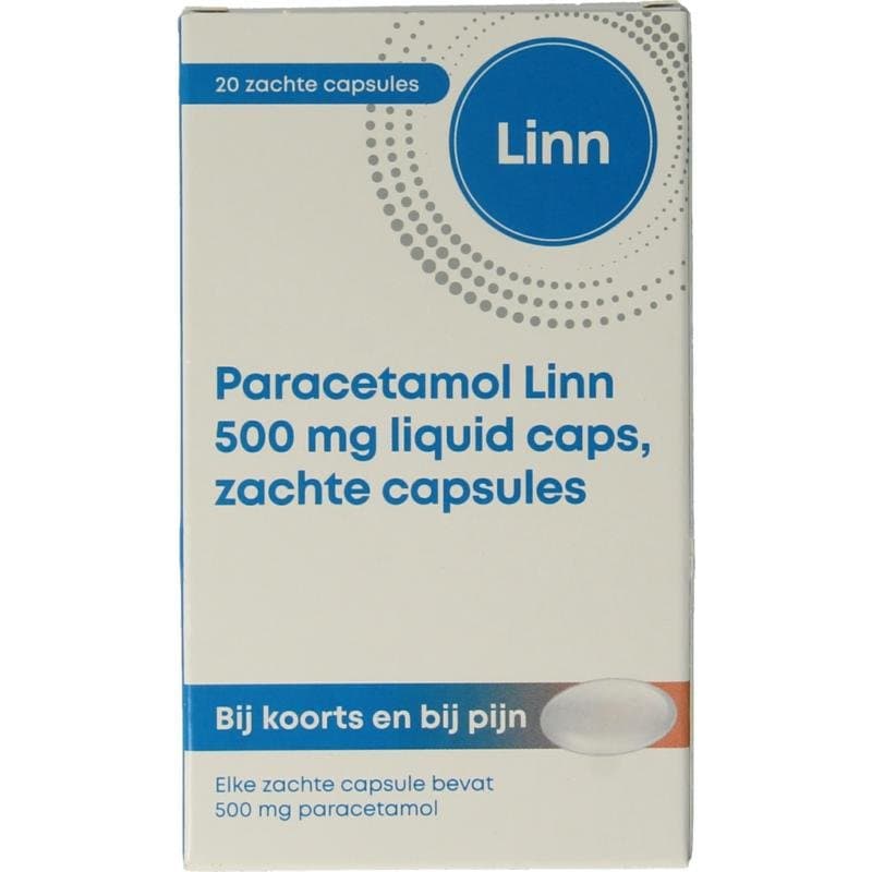 Linn Paracetamol 500mg liquid caps 20ca