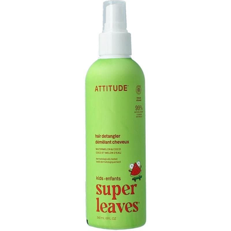 Attitude Hairspray little leaves antiklit watermeloen & ko 240ml