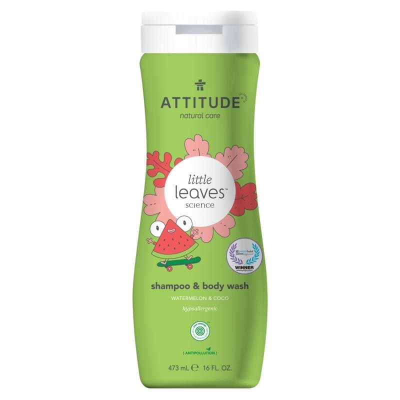 Attitude Shampoo 2 in 1 little leaves meloen 473ml