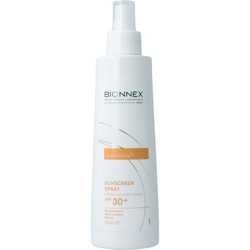 Bionnex Preventiva sunscreen spray SPF30 200ml
