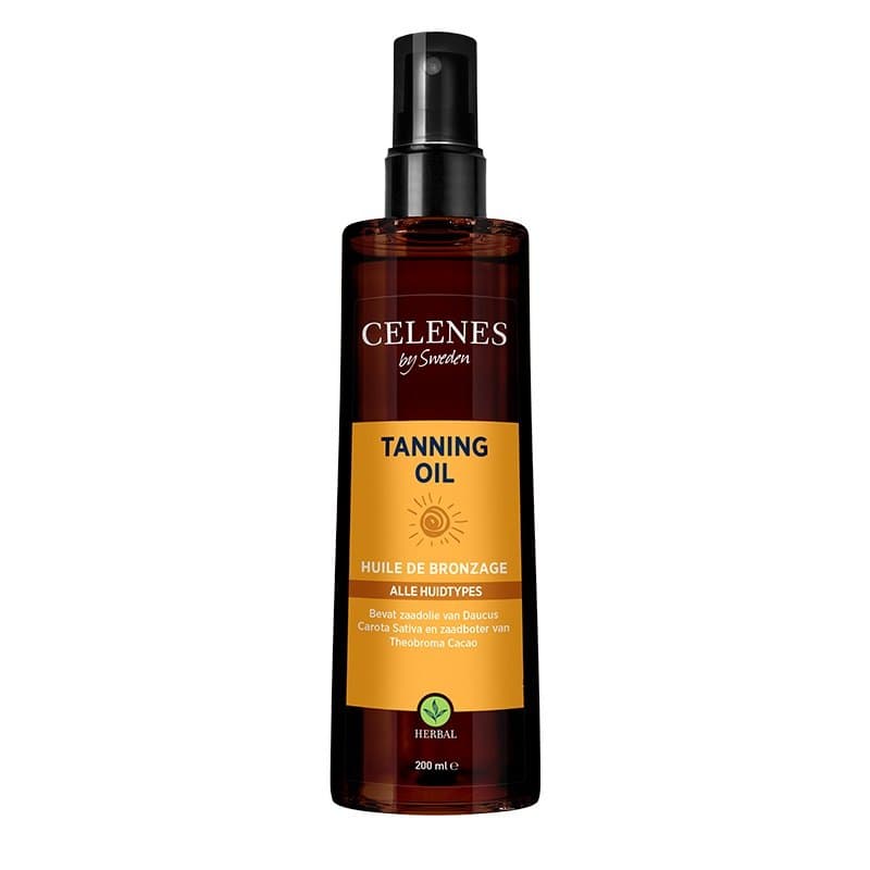 Celenes Herbal tanning oil 200ml