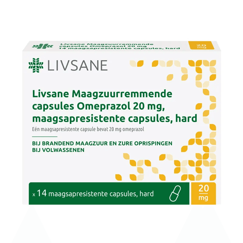 Livsane Maagzuurremmende Cap Omeprazol Ca Msr 20Mg 14St