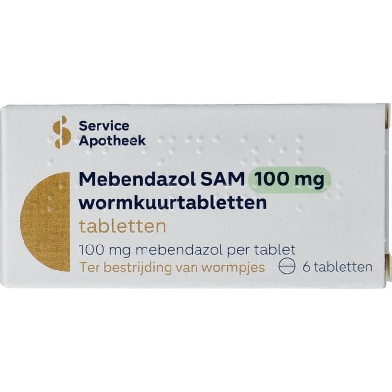 Mebendazol Sam Tablet 100mg 6st