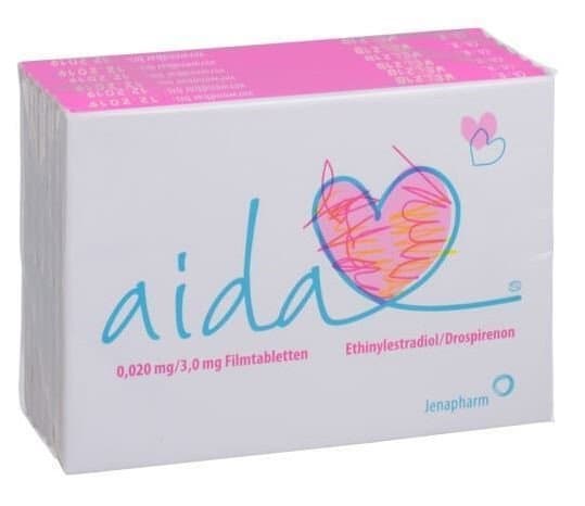 Aida 0,02mg/3mg Tablet 3x21 st