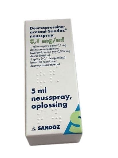 Desmopressine Sandoz Neusspr 10mcg/do Flacon 50do 1st