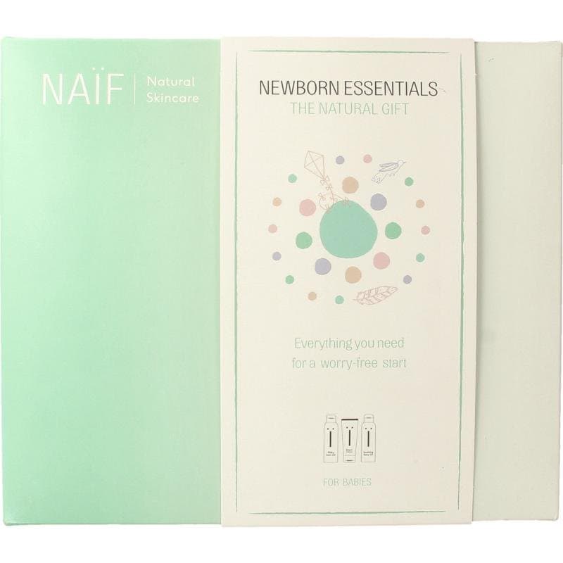 Naif Newborn essentials cadeauverpakking 1set - Medicijnen.nl